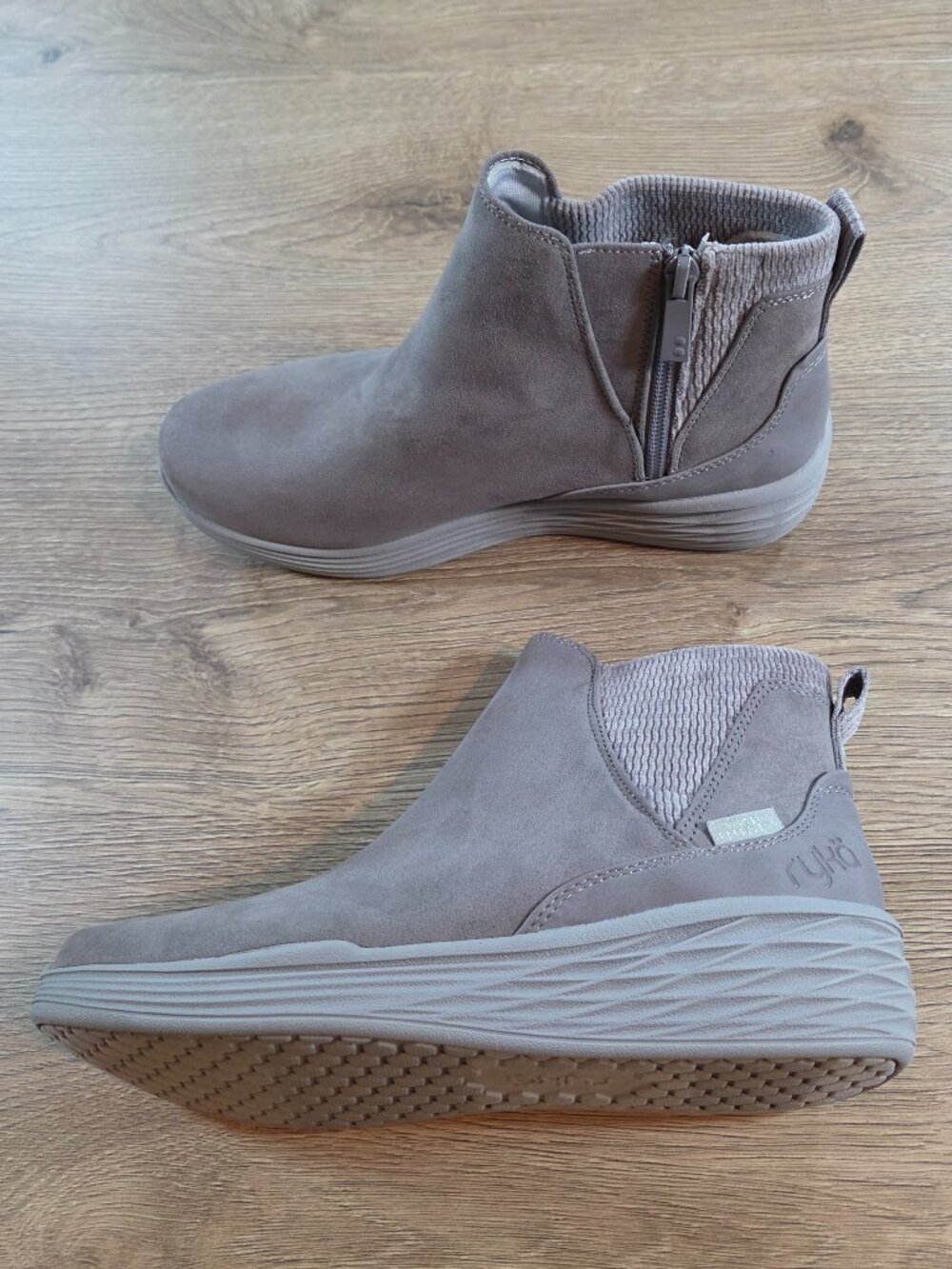 Ryka Noelle Next Water‎ Repellent Ankle Boots Sky Grey Women's Size 7.5M NEW - Picture 8 of 12
